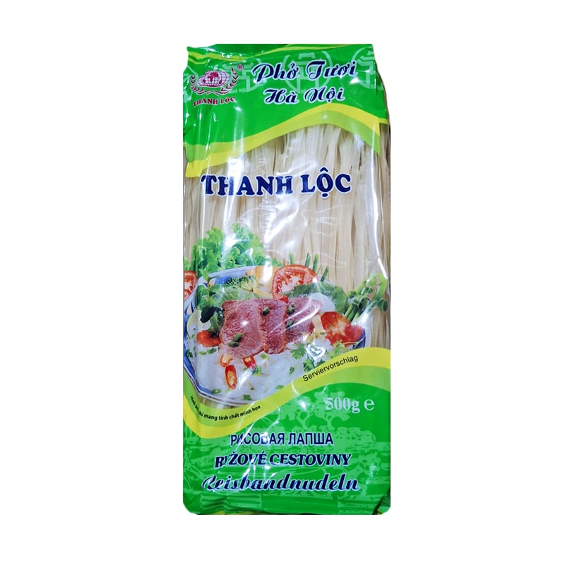 THANH LOC Rýžové nudle na Pho 500g (40ks/1krt) 1 THANH LOC Rýžové nudle na Pho 500g (40ks/1krt)