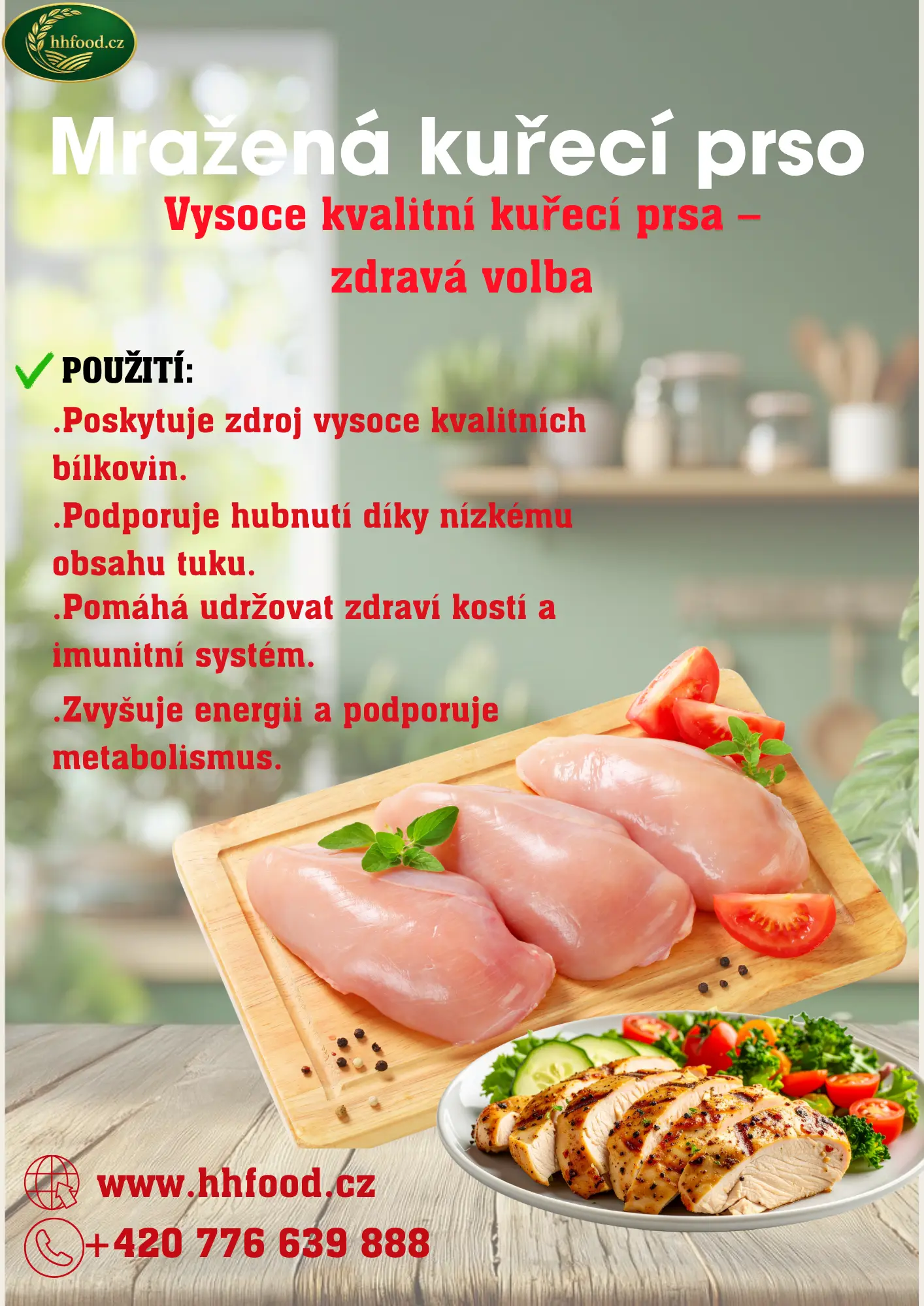 Mražené kuřecí prso SEARA 12kg (6ks x 2kg/1krt) 3 Mražené kuřecí prso SEARA 12kg (6ks x 2kg/1krt) - Obrázek 3
